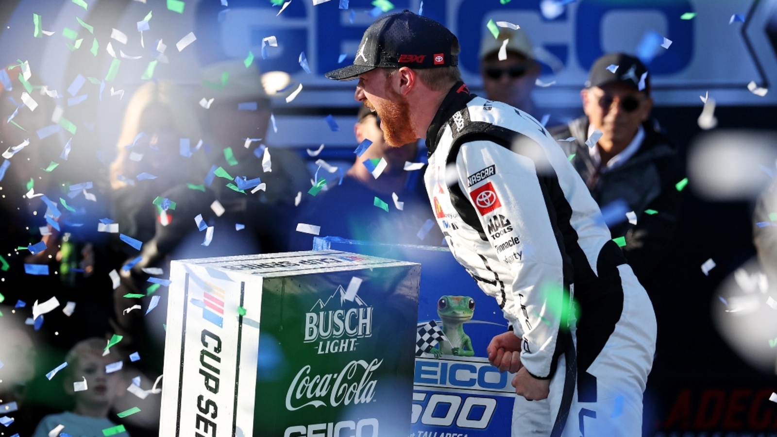 Tyler Reddick reflects on his son’s relationship with Michael Jordan after Talladega win