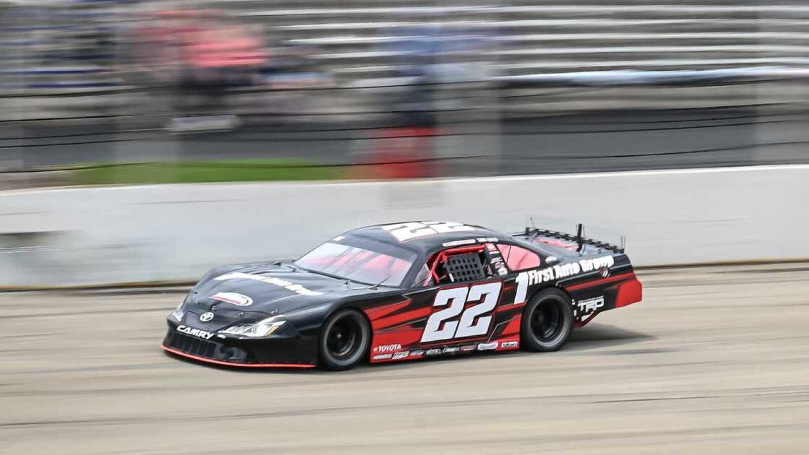 Gio Ruggiero scores first career NASCAR win in Truck Series playoff race at Talladega