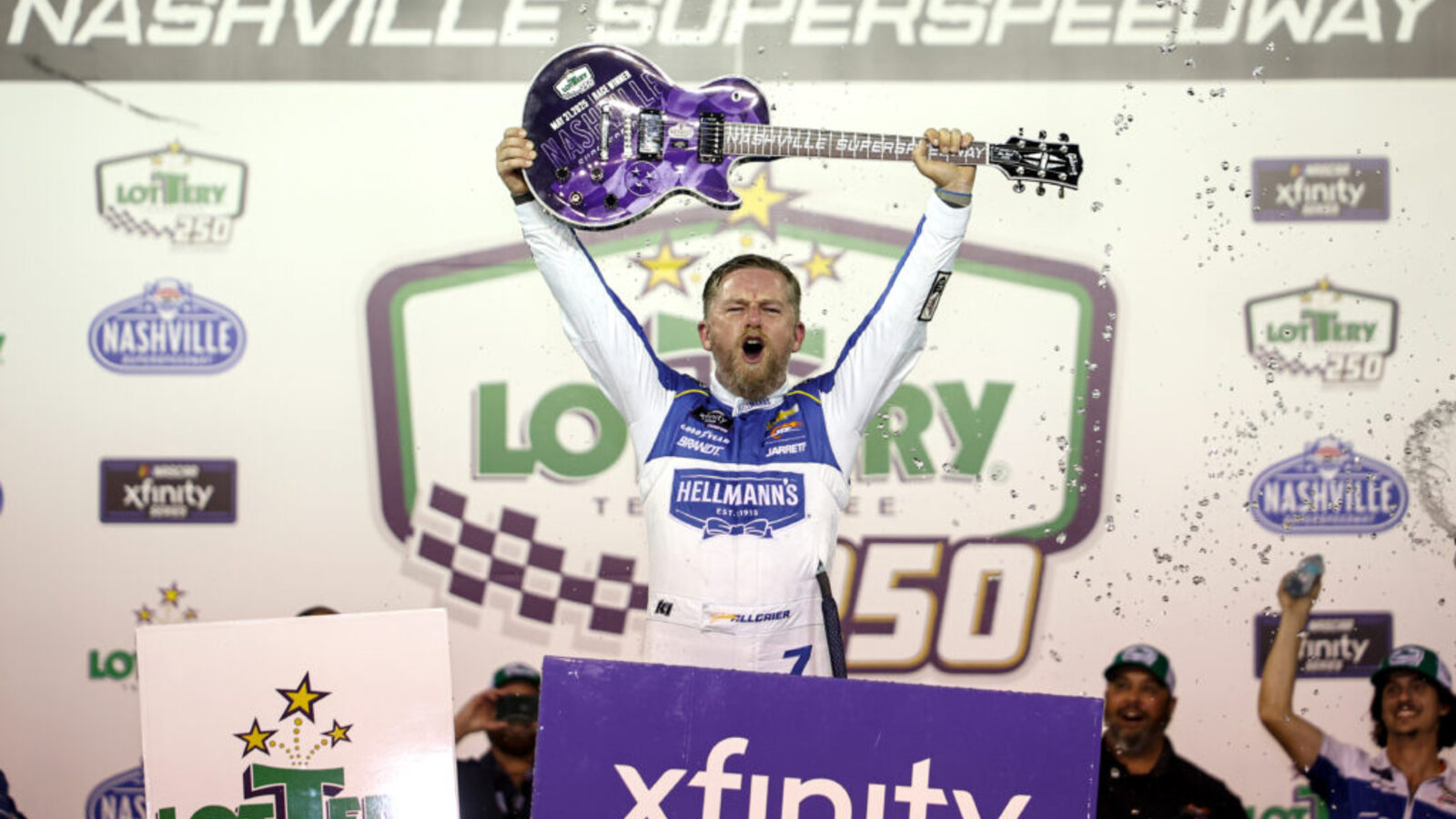 Justin Allgaier Scores Big in Nashville Xfinity Series Race