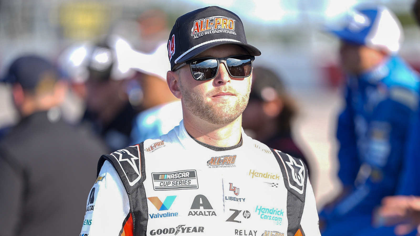 William Byron's stellar day at Las Vegas ends after bizarre crash