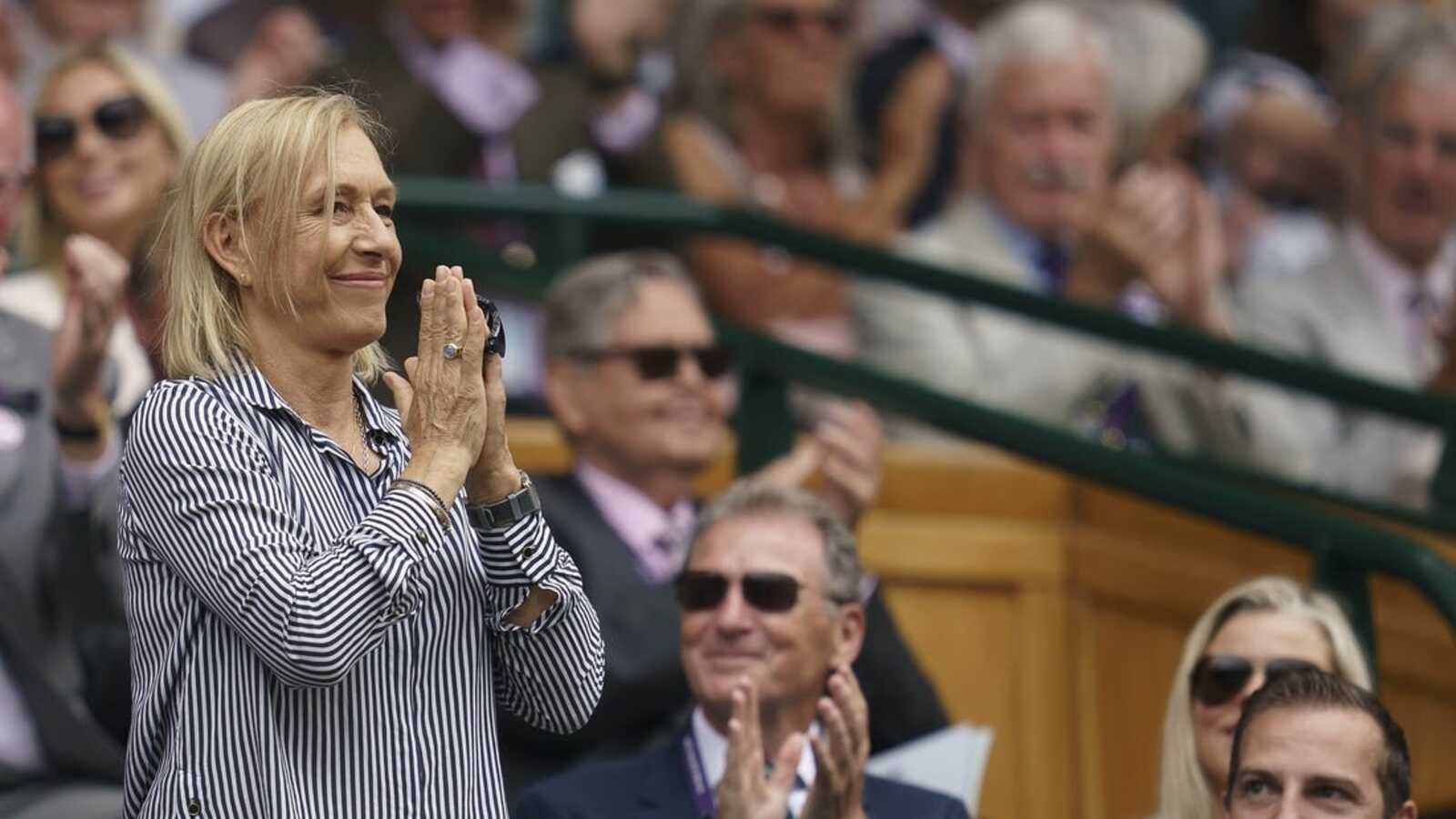 Martina Navratilova: 'As far as they know, I'm cancer-free'