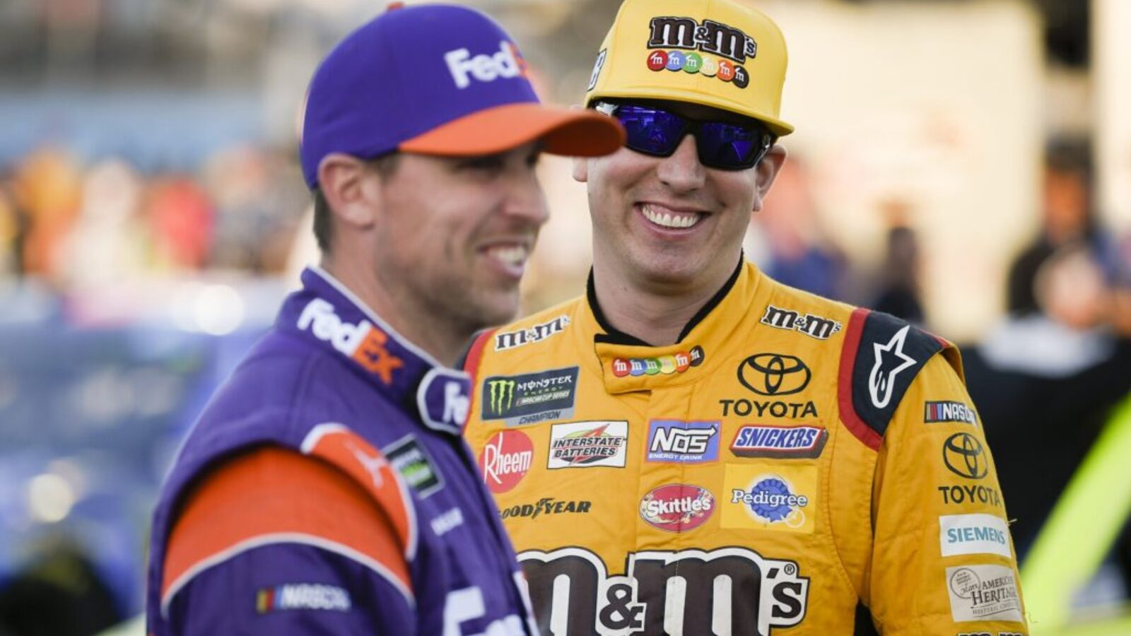Denny Hamlin Receives Rare Respect After Repeating Historic Jeff Gordon Gesture for Kyle Busch