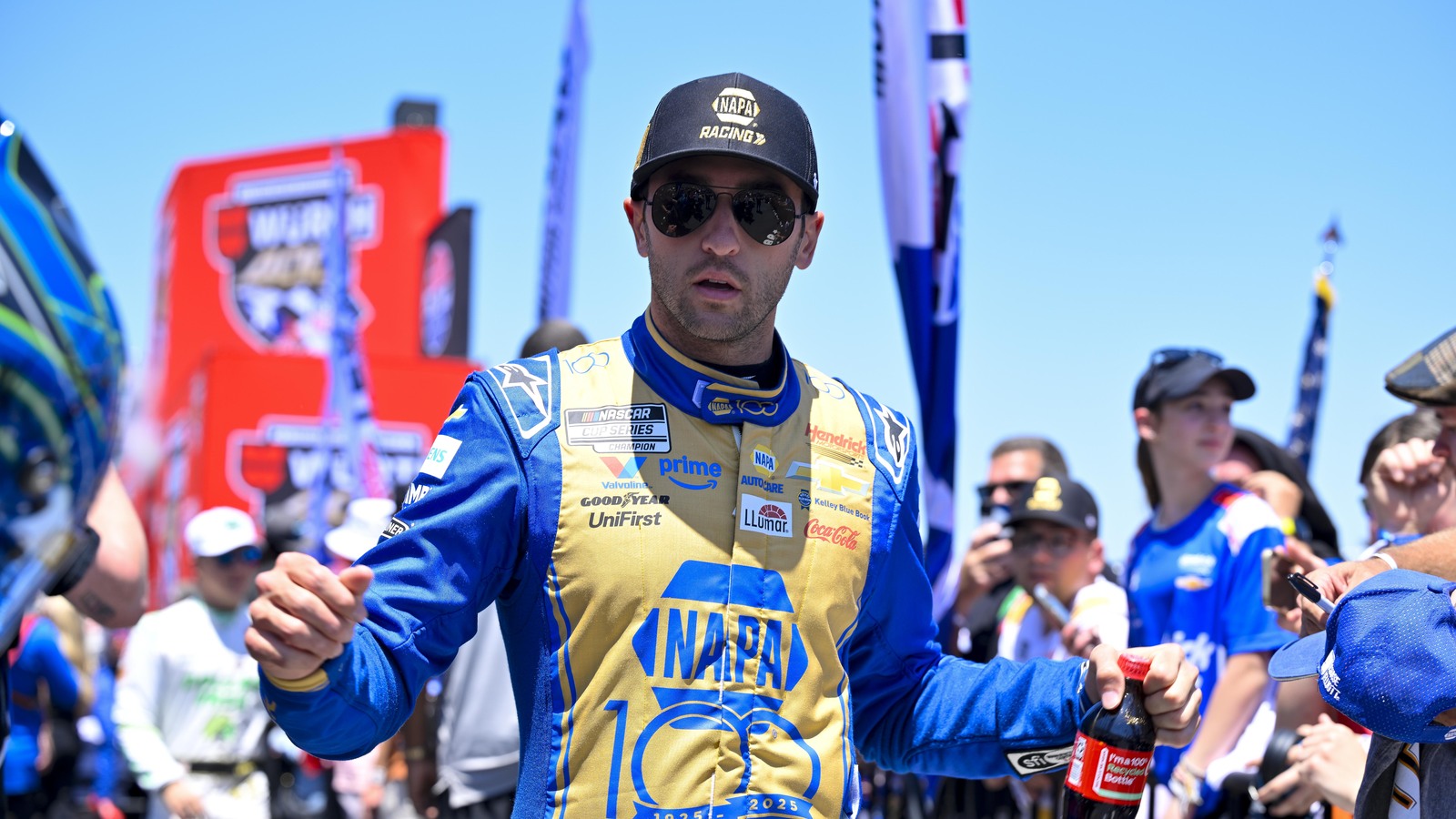 Chase Elliott Proud of NASCAR and Charlotte in Showcasing Respect for Members of the Military Ahead of the Coca-Cola 600