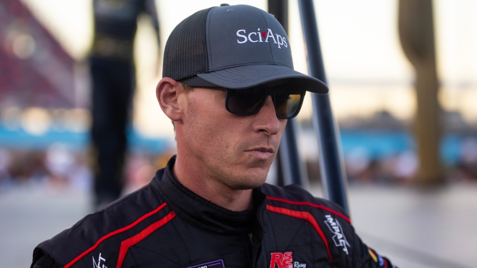 Ryan Sieg drives into curb, damages car in garage area after Xfinity Series qualifying