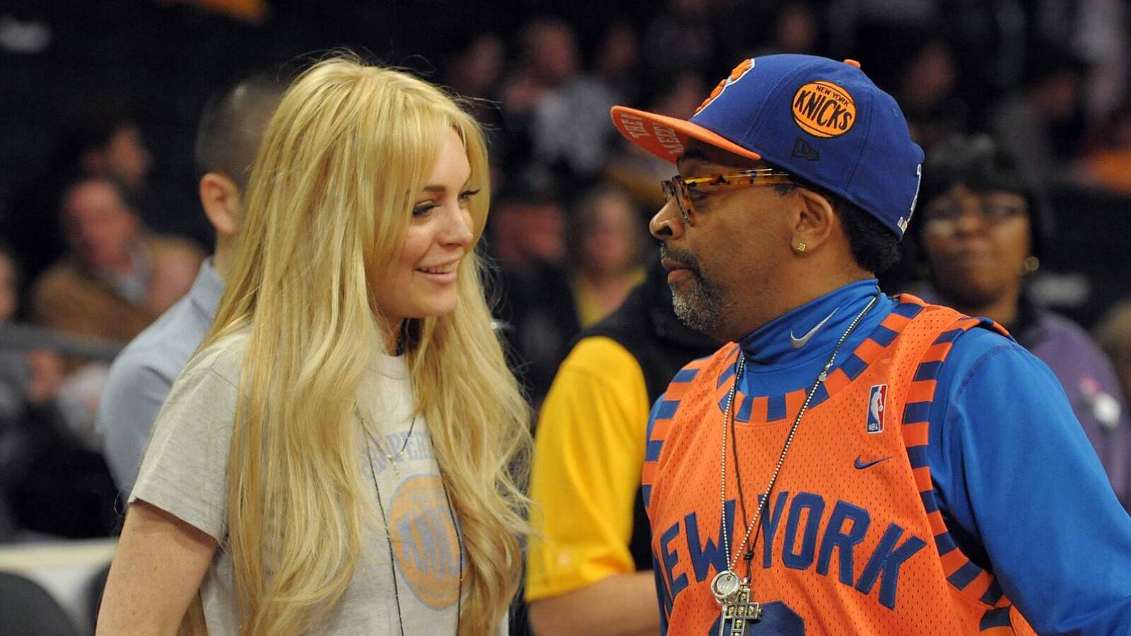 Lindsay Lohan divulges her son's surprising NBA godparents
