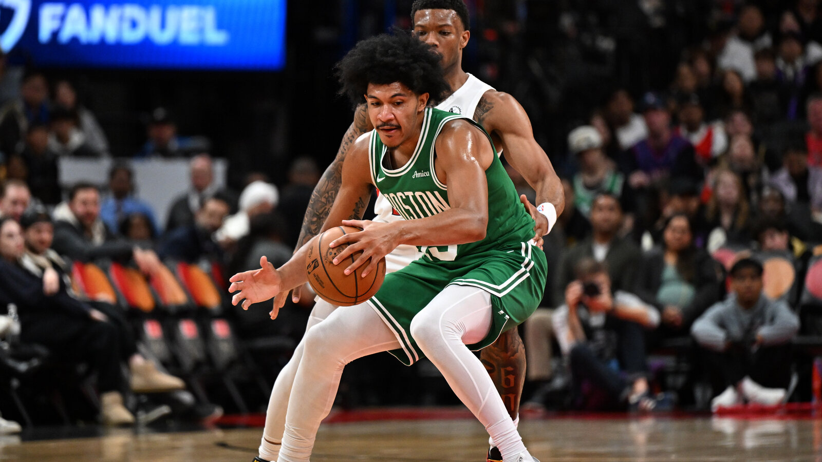 Celtics cut three players, promote Ron Harper Jr.