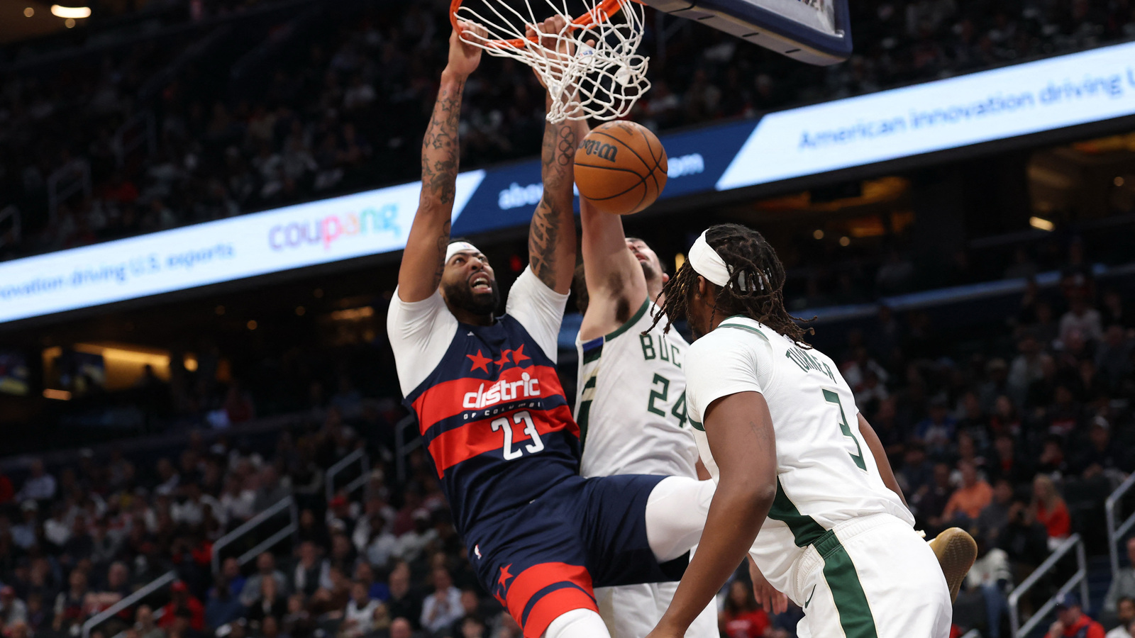 NBA Notes: Wizards, Anthony Davis, Jazz, Darryn Peterson, Nets