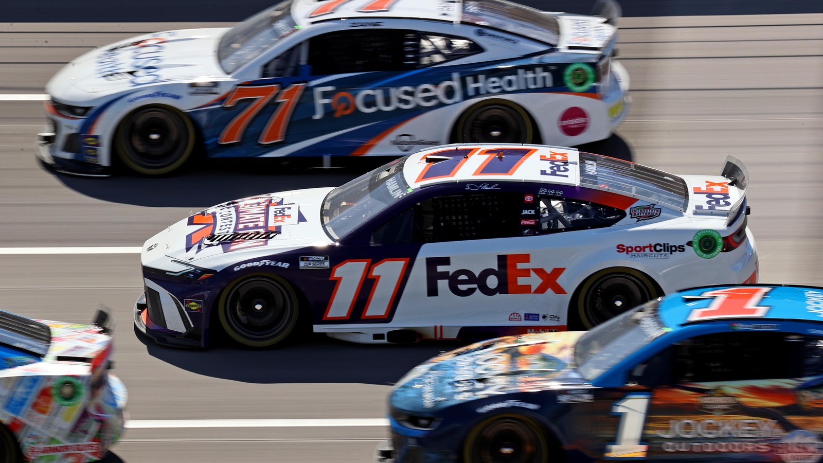 Watch: Humiliating moment for Toyota as Erik Jones, Bubba Wallace and Denny Hamlin wrecks while drafting at Talladega