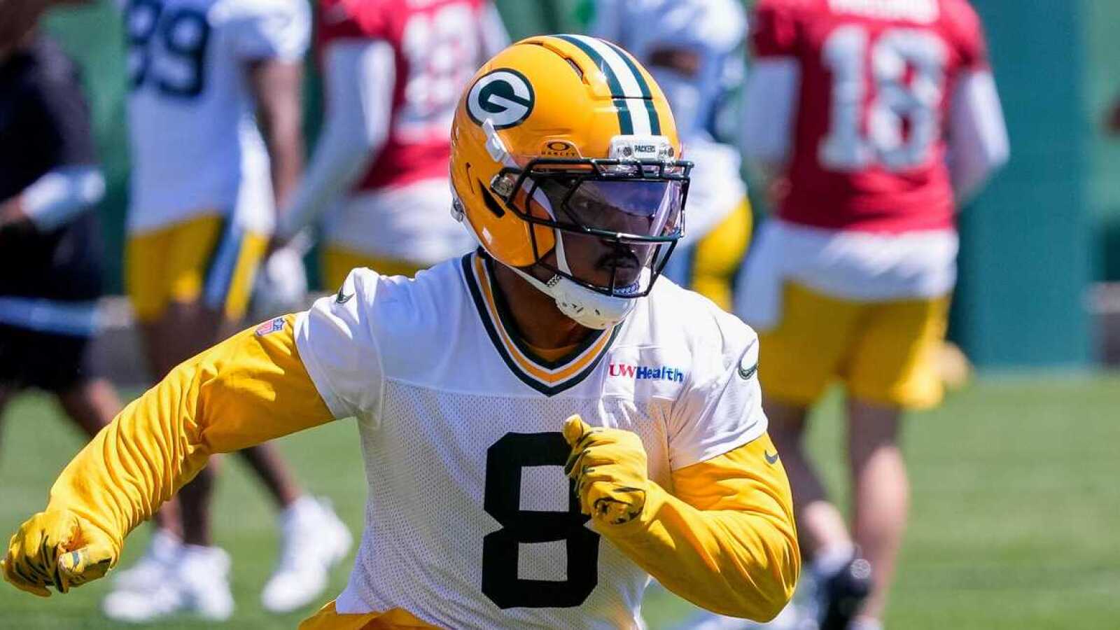 Packers' Matt LaFleur addresses Josh Jacobs' presence at minicamp