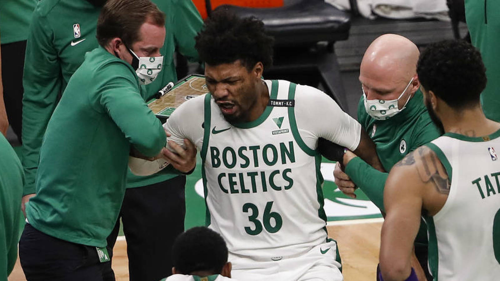 Report: Celtics' Marcus Smart to miss up to two weeks with Grade 1 calf strain