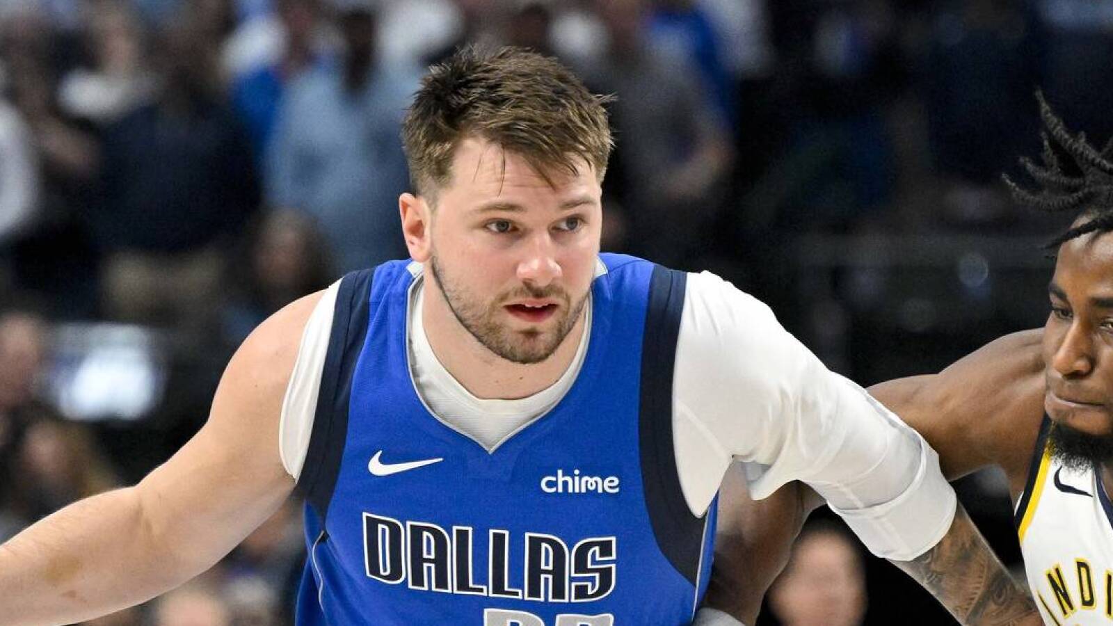Watch: Angry Luka Doncic throws bottle during latest loss