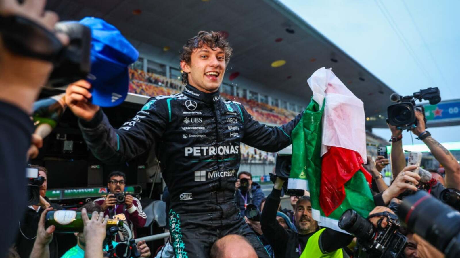 Kimi Antonelli admits Jannik Sinner’s Chinese Grand Prix tribute was a real surprise