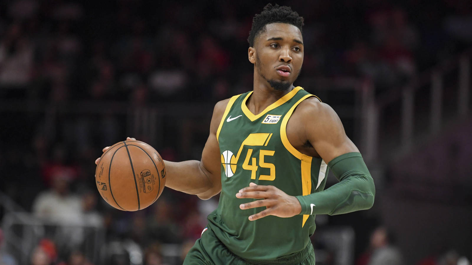 donovan mitchell green jersey