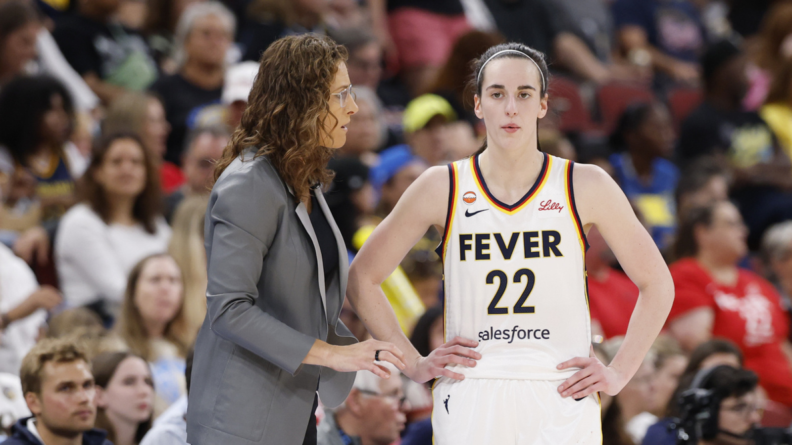 Caitlin Clark comments on Indiana Fever coach Stephanie White after playoff loss