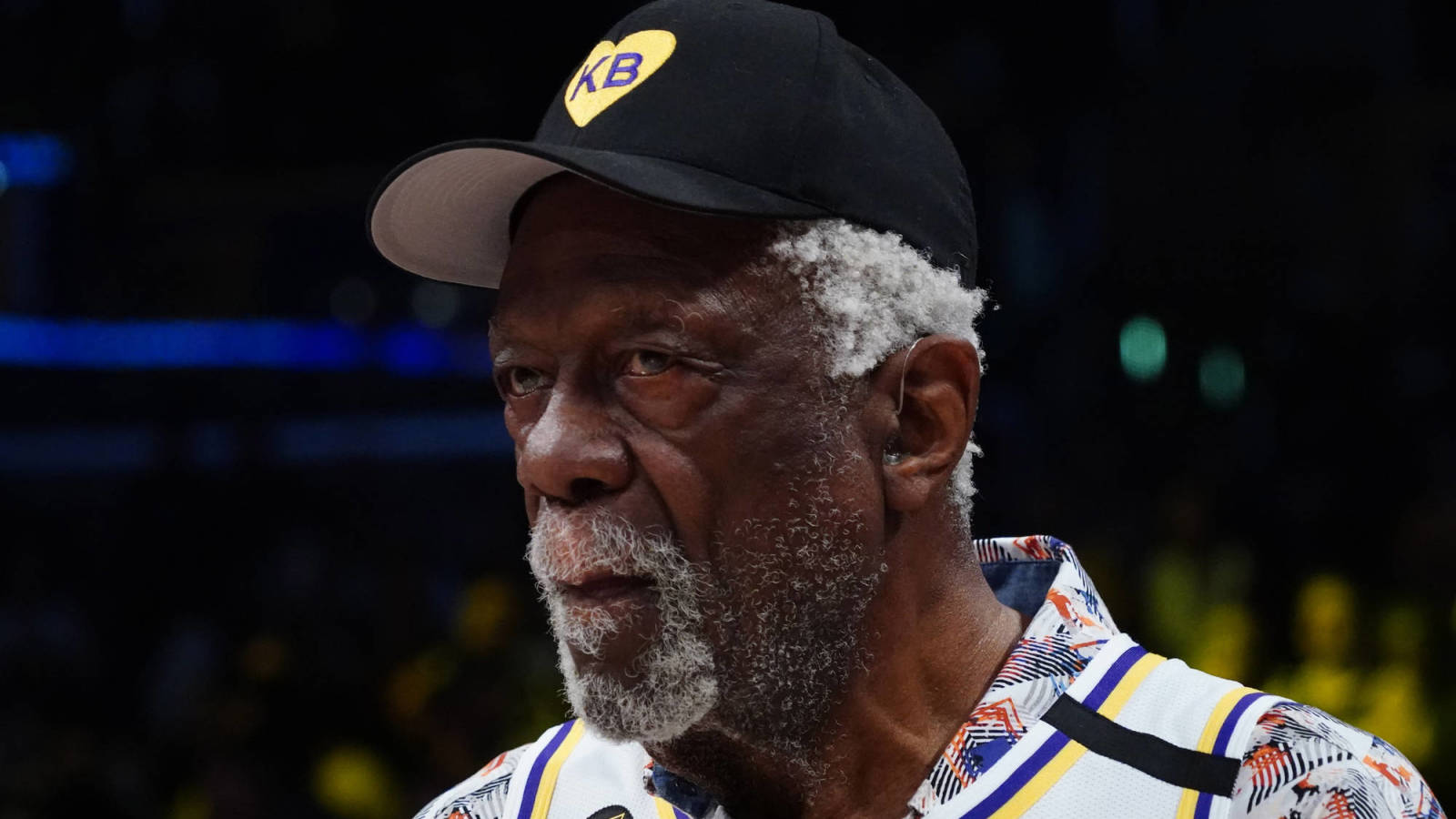 bill russell lakers jersey