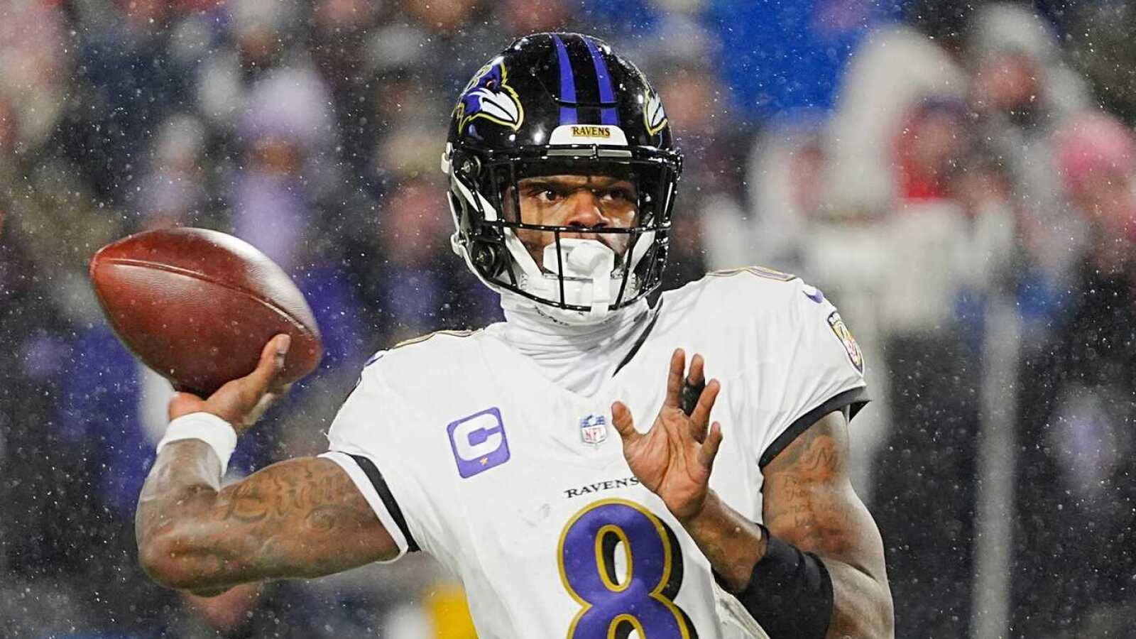 Ravens' Lamar Jackson again defends Mark Andrews over mistakes in playoff loss