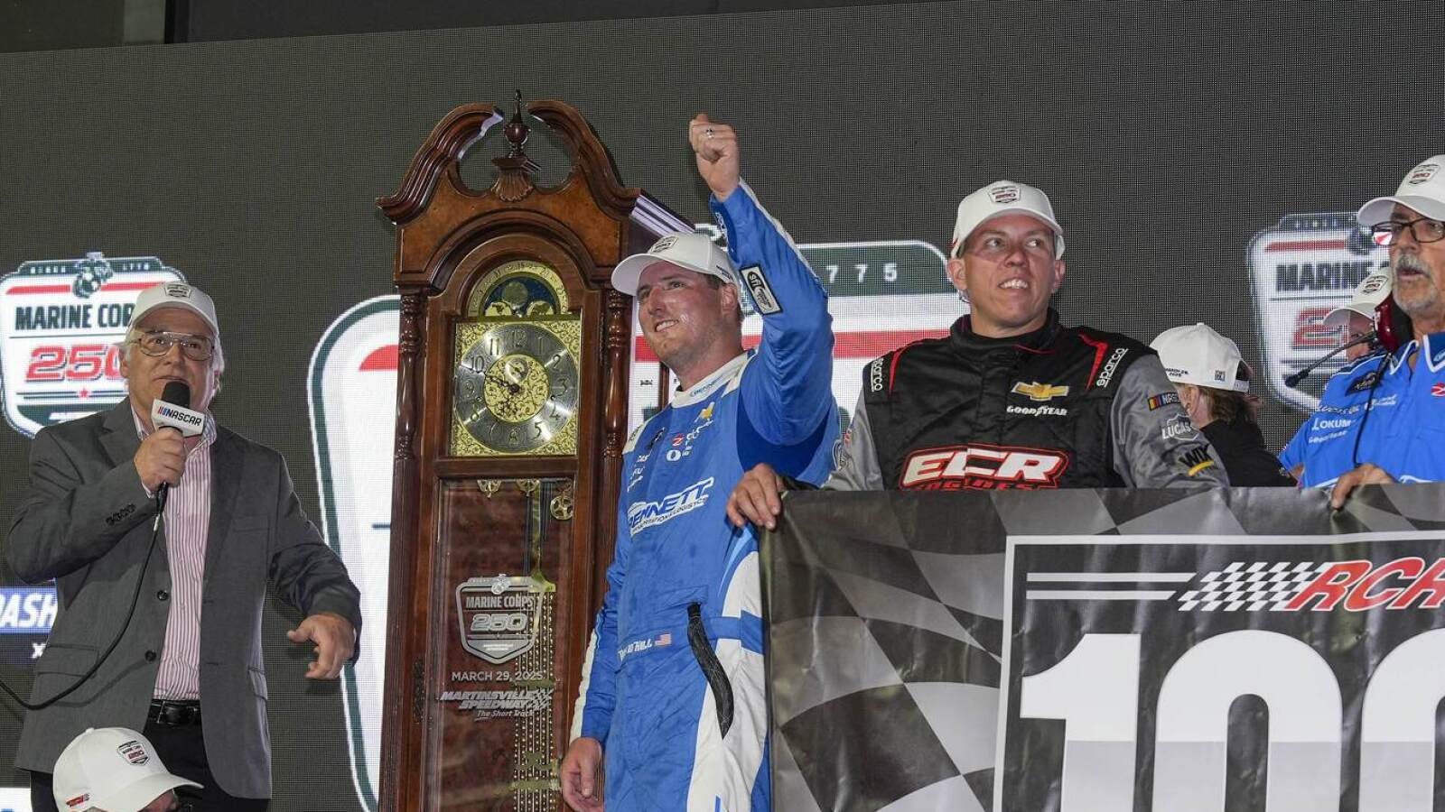 Austin Hill Stomps Justin Allgaier’s Winning Streak in Martinsville