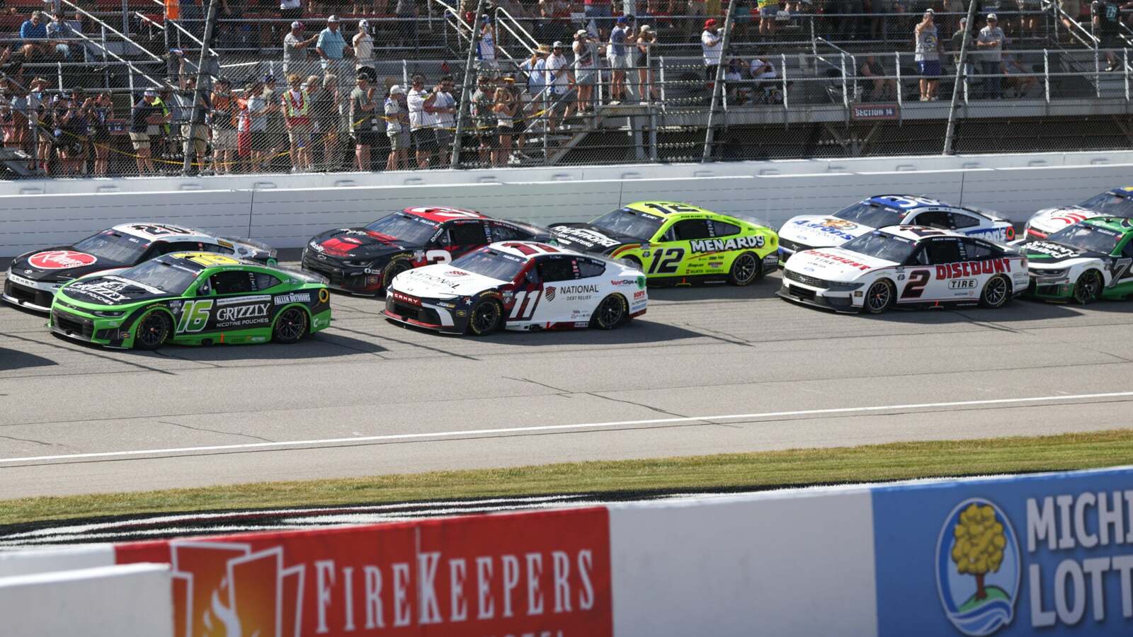 NASCAR Cup Series FireKeepers Casino 400: Full results as Denny Hamlin earns record win