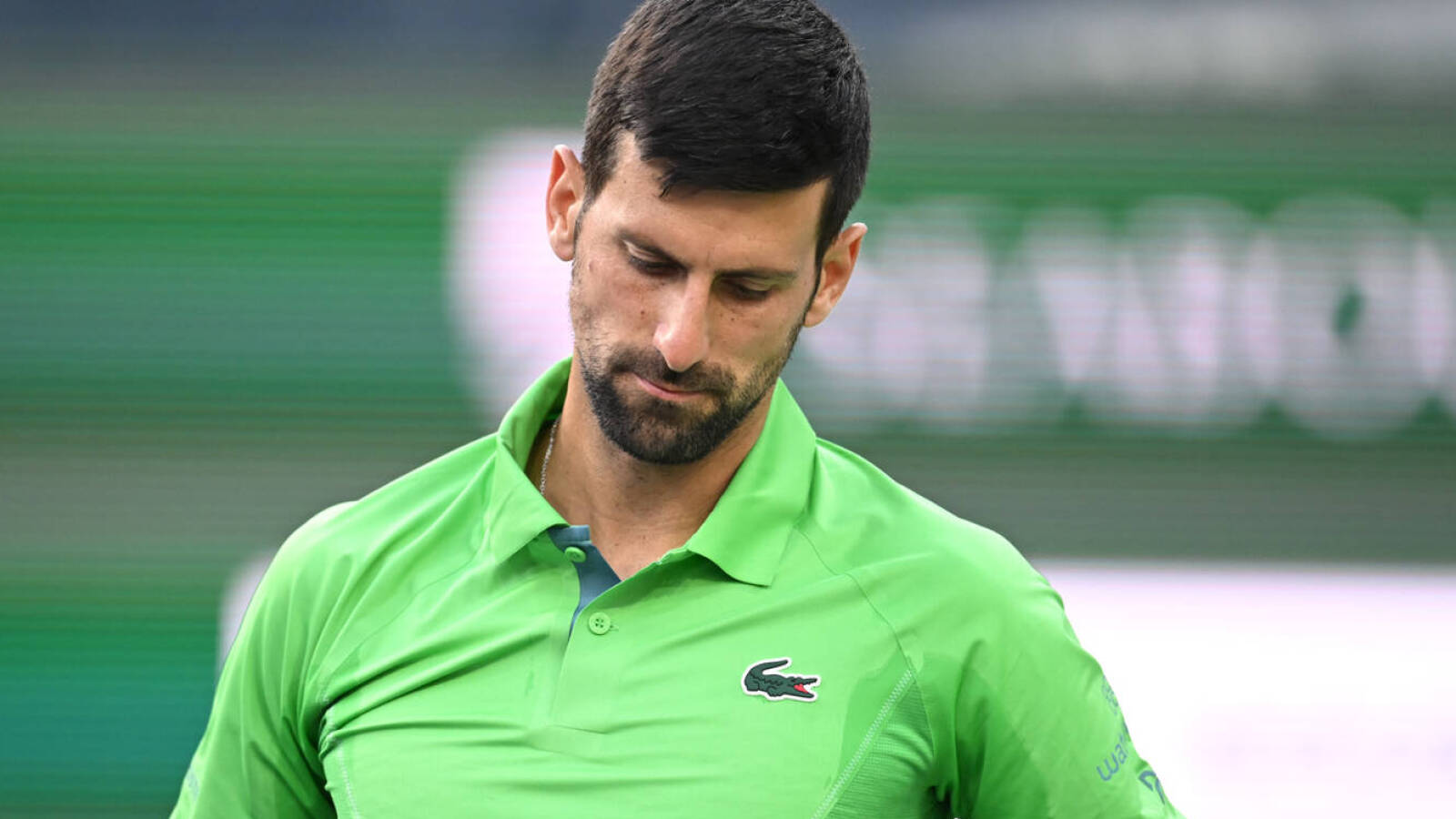 Novak Djokovic thinks water bottle incident may have played role in surprising loss
