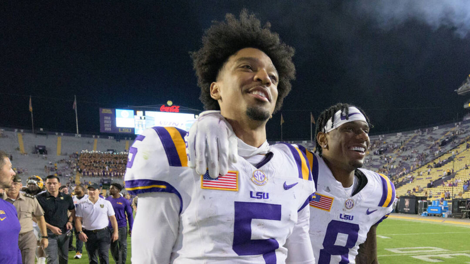 Former LSU teammates have a big-money NFL Rookie of the Year bet
