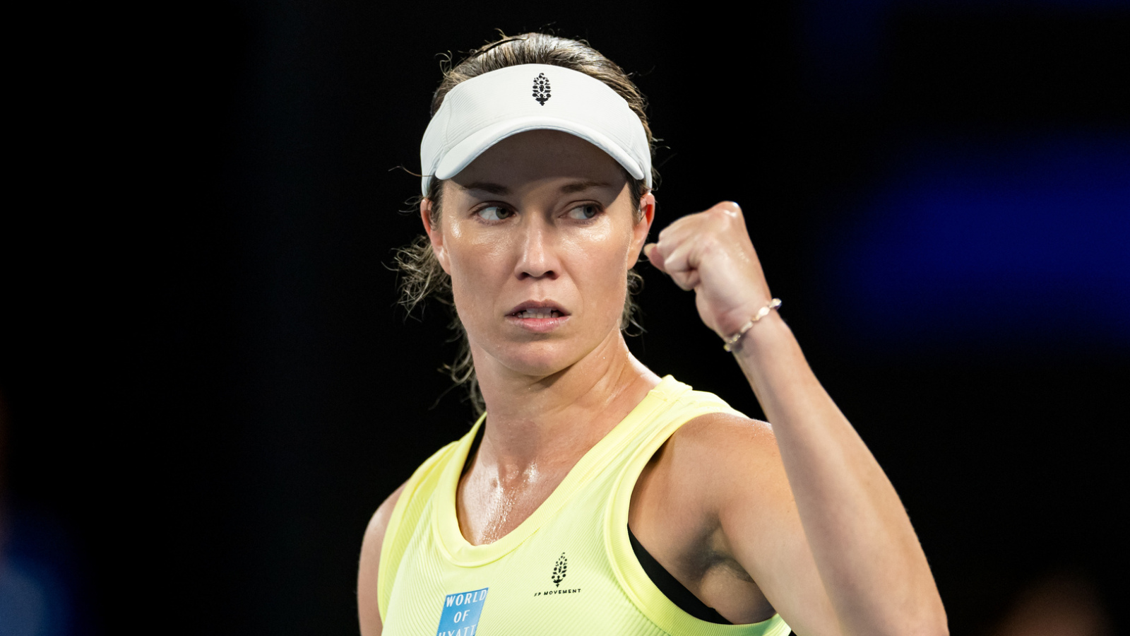 'He will be having steak and lobster tonight...' – Danielle Collins uses dog Quincy to make last Australian Open dig