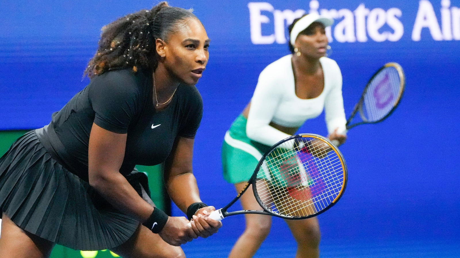 The superstition behind Serena Williams comeback: 'Always positions herself with her back to us, exactly the same as four-and-a-half years ago'