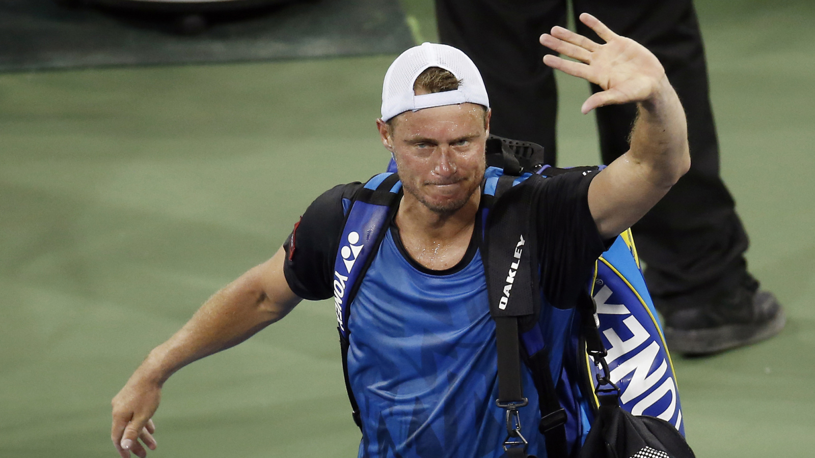 Lleyton Hewitt handed two-week ban and sizeable fine for pushing 60-year-old doping control official after Davis Cup defeat