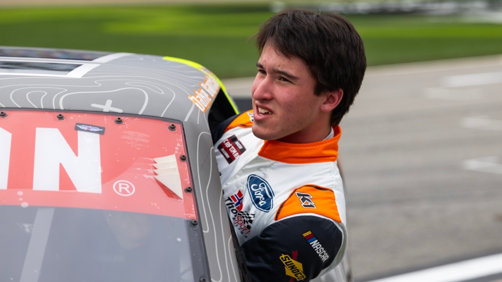 Fr8 208 qualifying results: Jake Garcia wins pole, lineup set for NASCAR Truck Series race at EchoPark Speedway