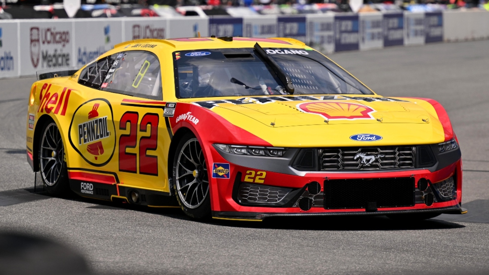 Joey Logano in-car camera reveals what led to Ross Chastain dumping him in Chicago Street Race