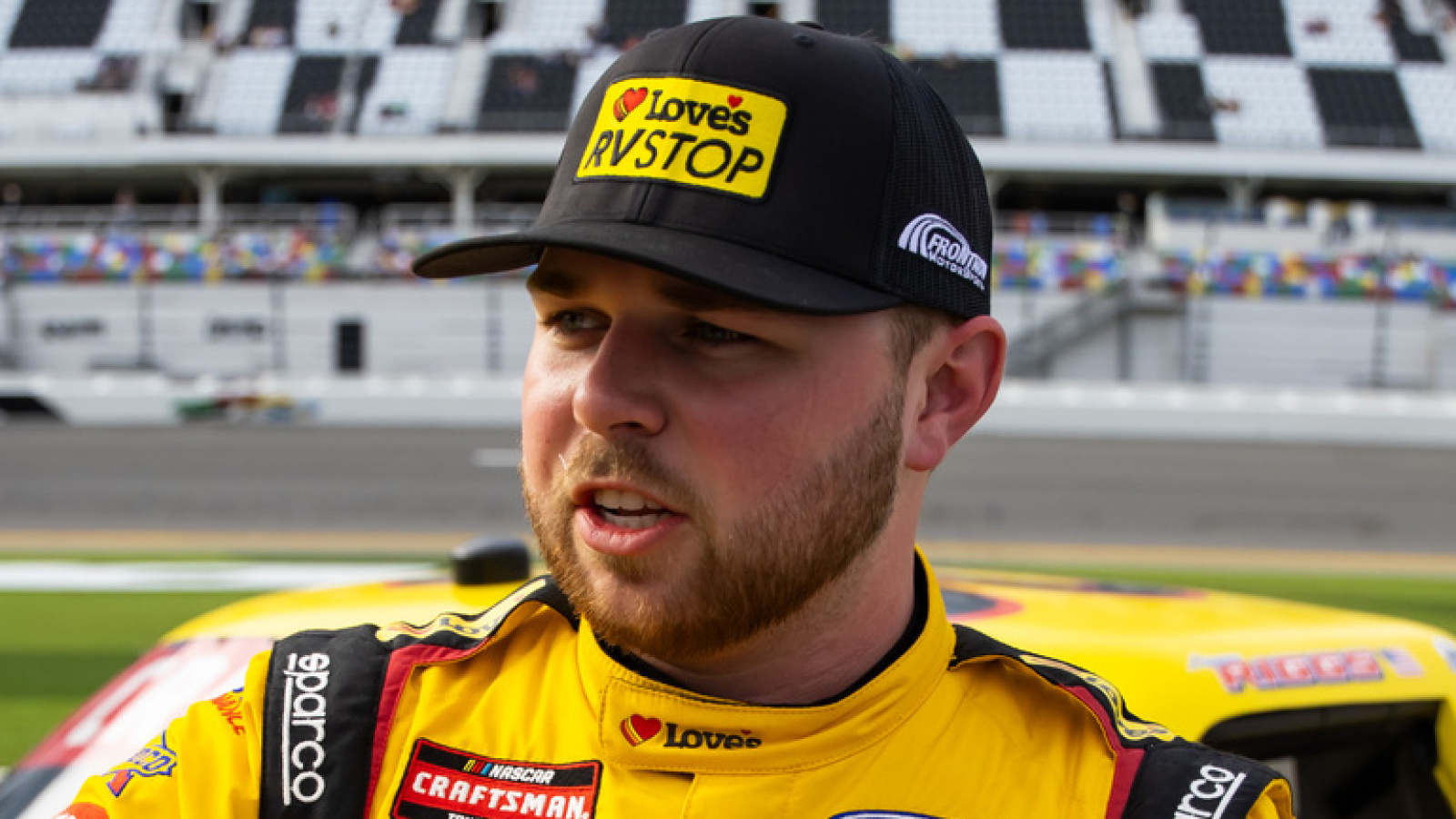 Watch: NASCAR driver suffers bizarre injury while celebrating
