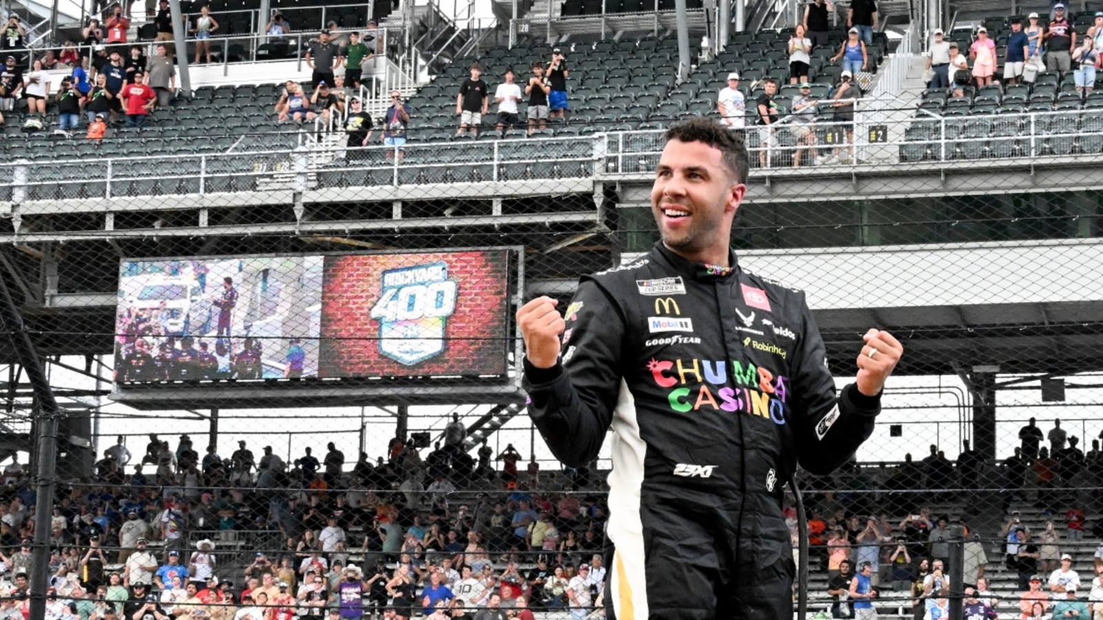 Denny Hamlin pulls curtain back on what Brickyard 400 win means for Bubba Wallace, 23XI