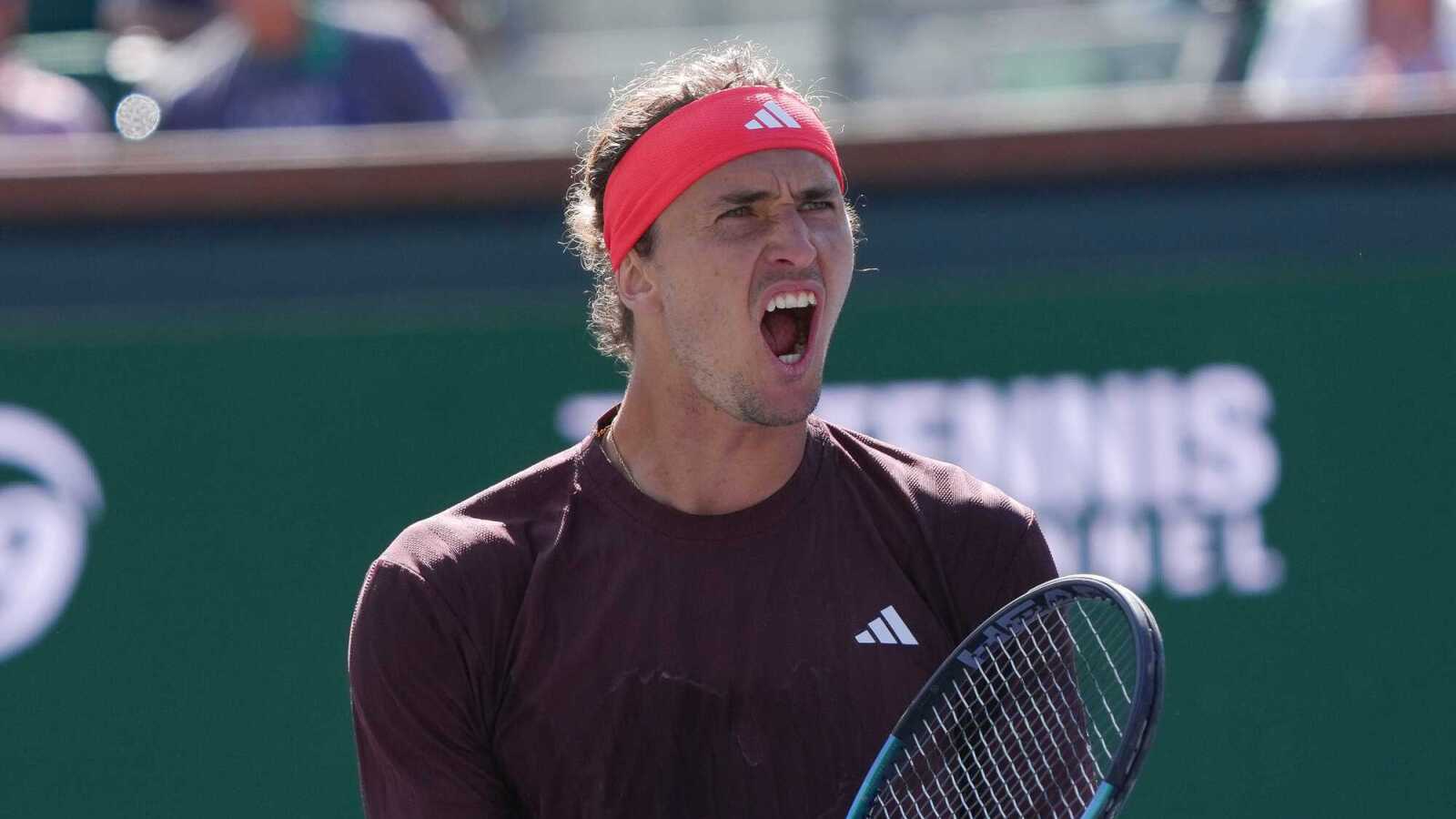 Alexander Zverev says he no longer thinks about being World No.1 following shocking defeat in Indian Wells