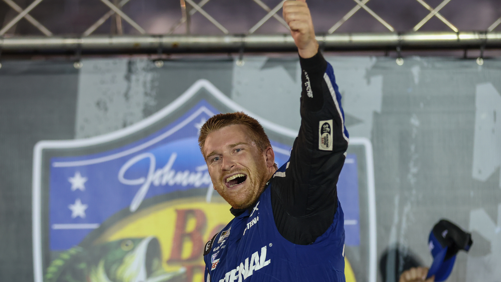 BUESCHER STILL IN DISBELIEF HE WON THE TRADITION-RICH BRISTOL NIGHT RACE, THE ONE HE SAID WAS AT THE TOP OF HIS LIST