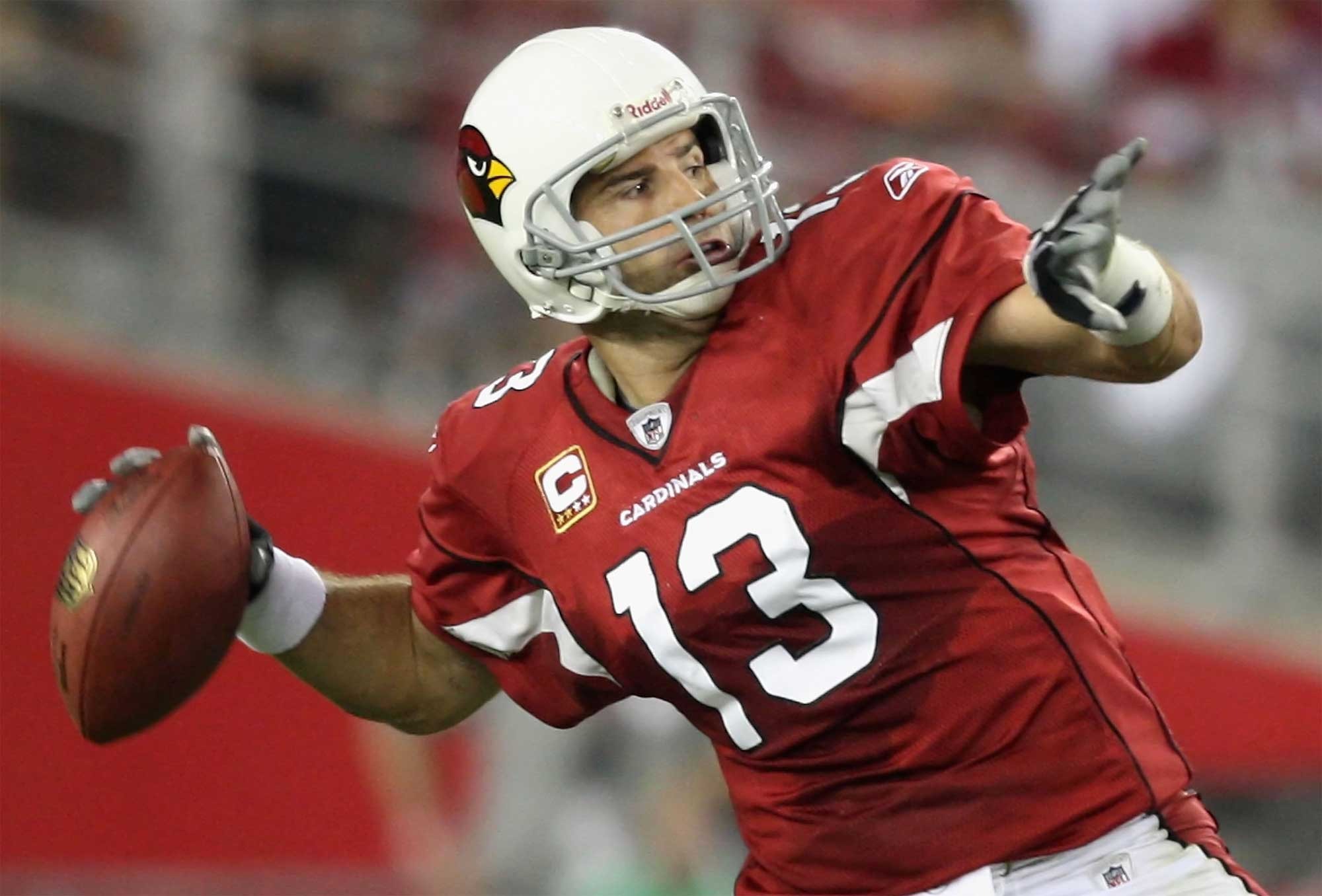 mens arizona cardinals kurt warner nike cardinal retired player ...  
