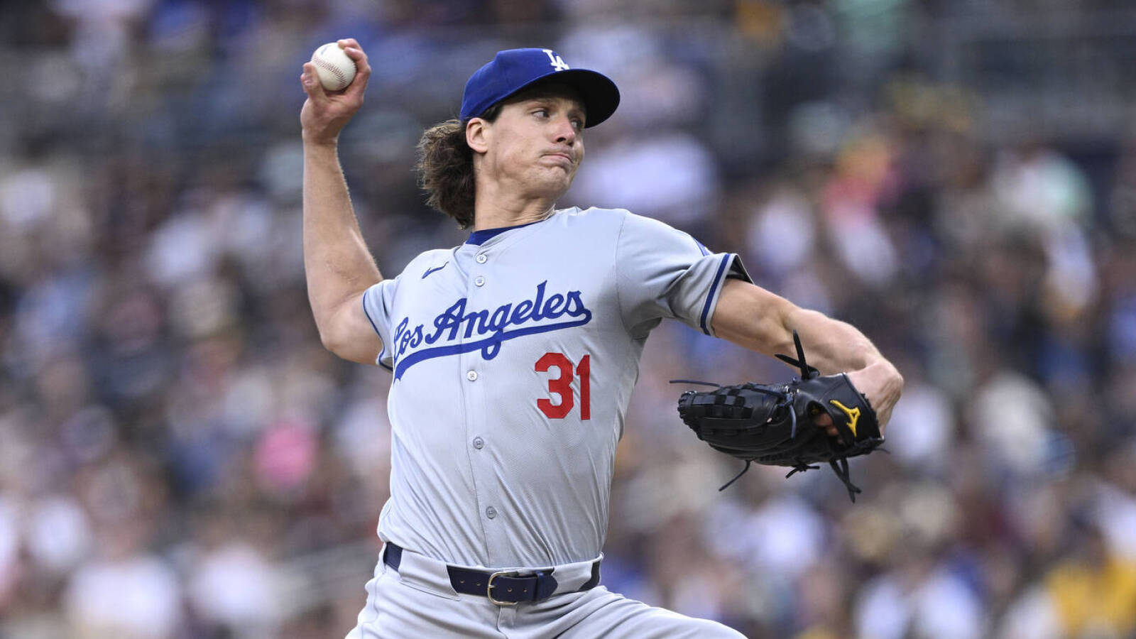 Dodgers' Tyler Glasnow continues dominance in loss to Padres