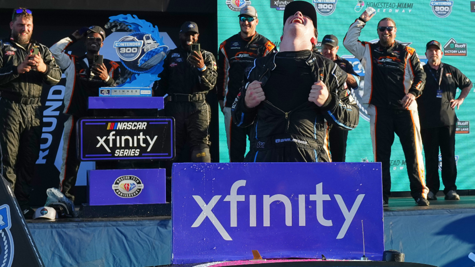 Sam Mayer consulted with Noah Gragson about Championship 4 pressure
