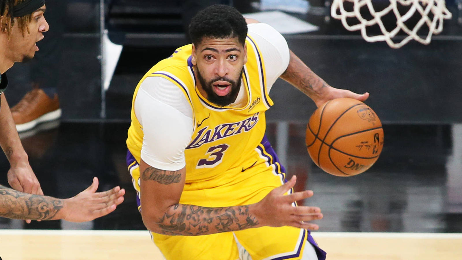 Anthony Davis: Nets ‘definitely a threat’ following James Harden trade
