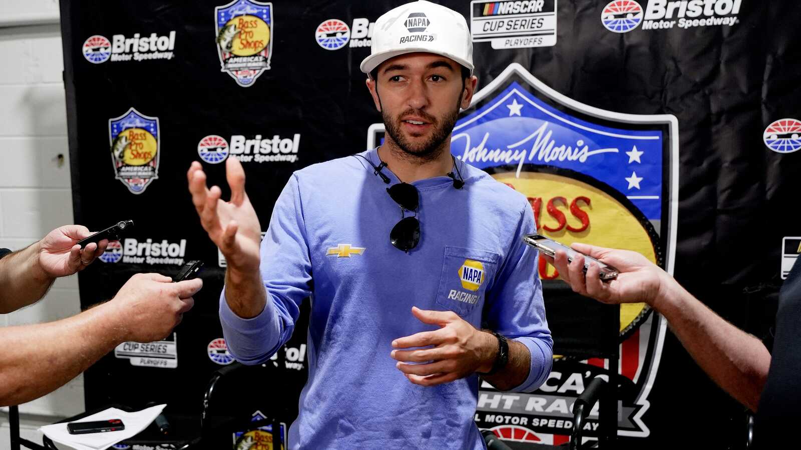 Chase Elliott Denies Bad Blood With Kyle Busch Over Richmond Incident