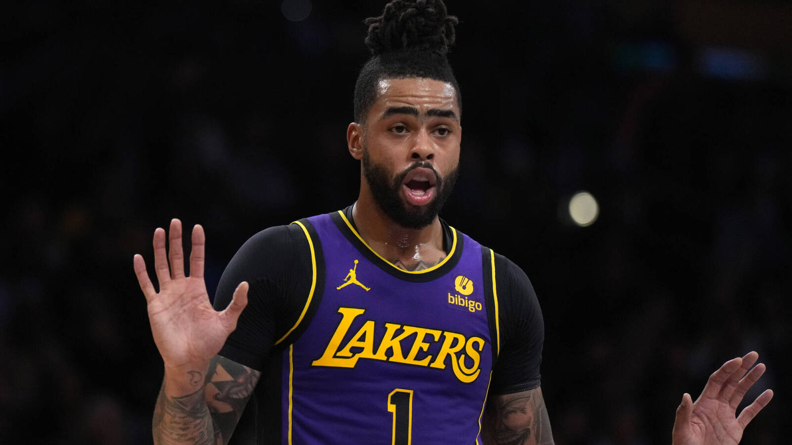 Lakers’ D’Angelo Russell had the most candid response about bounce-pass alley-oop to LeBron James