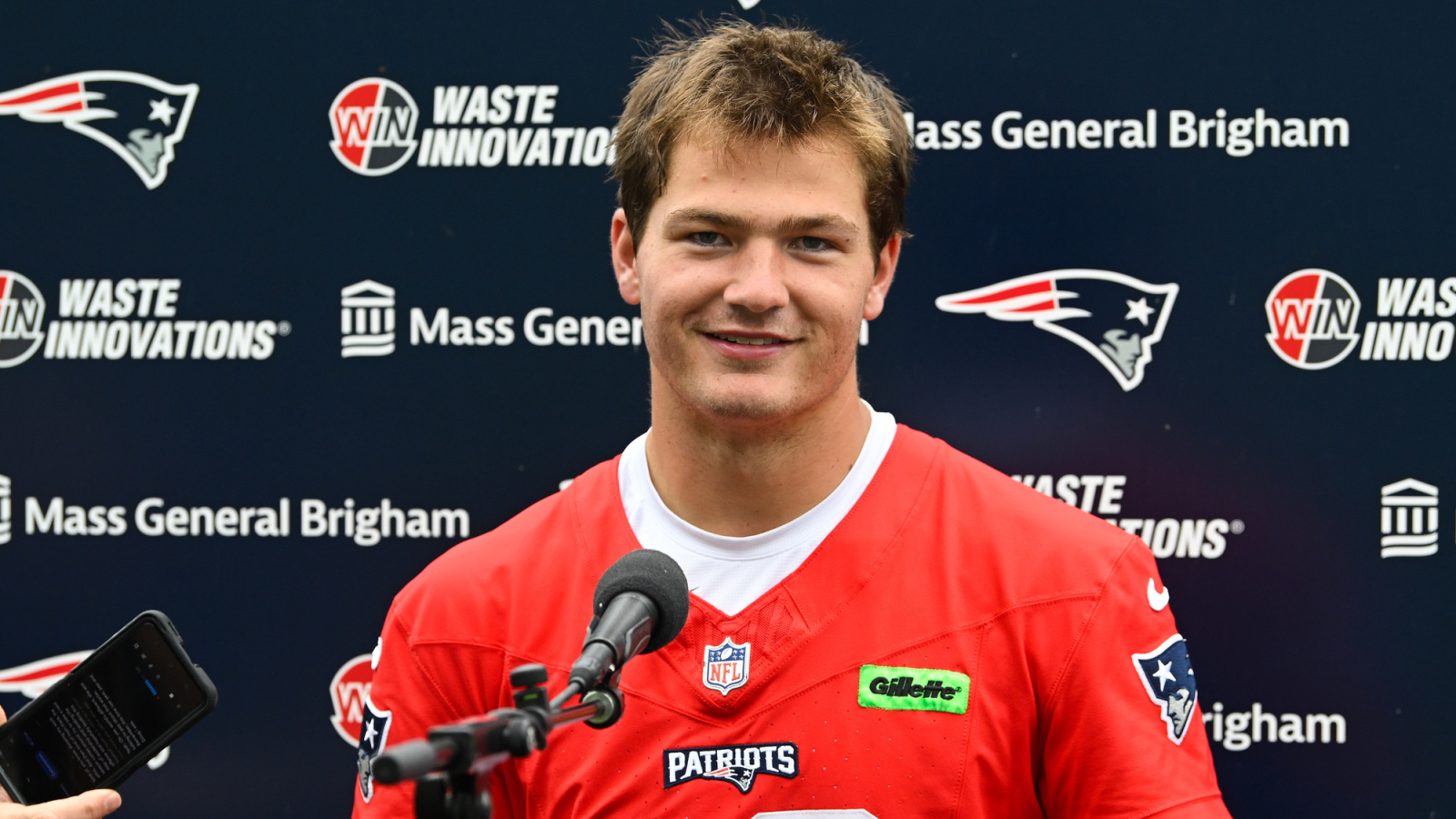 Patriots' Drake Maye opens up about relationship with Josh McDaniels