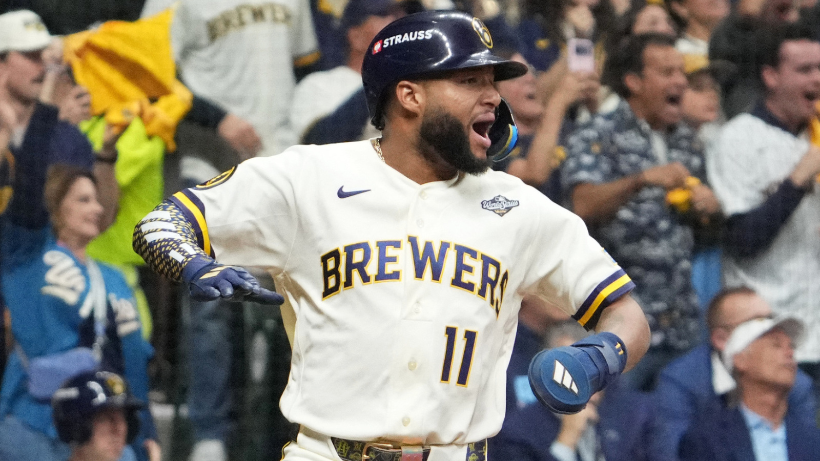 Brewers crush Rays 10-1 to reach one win from first World Series title