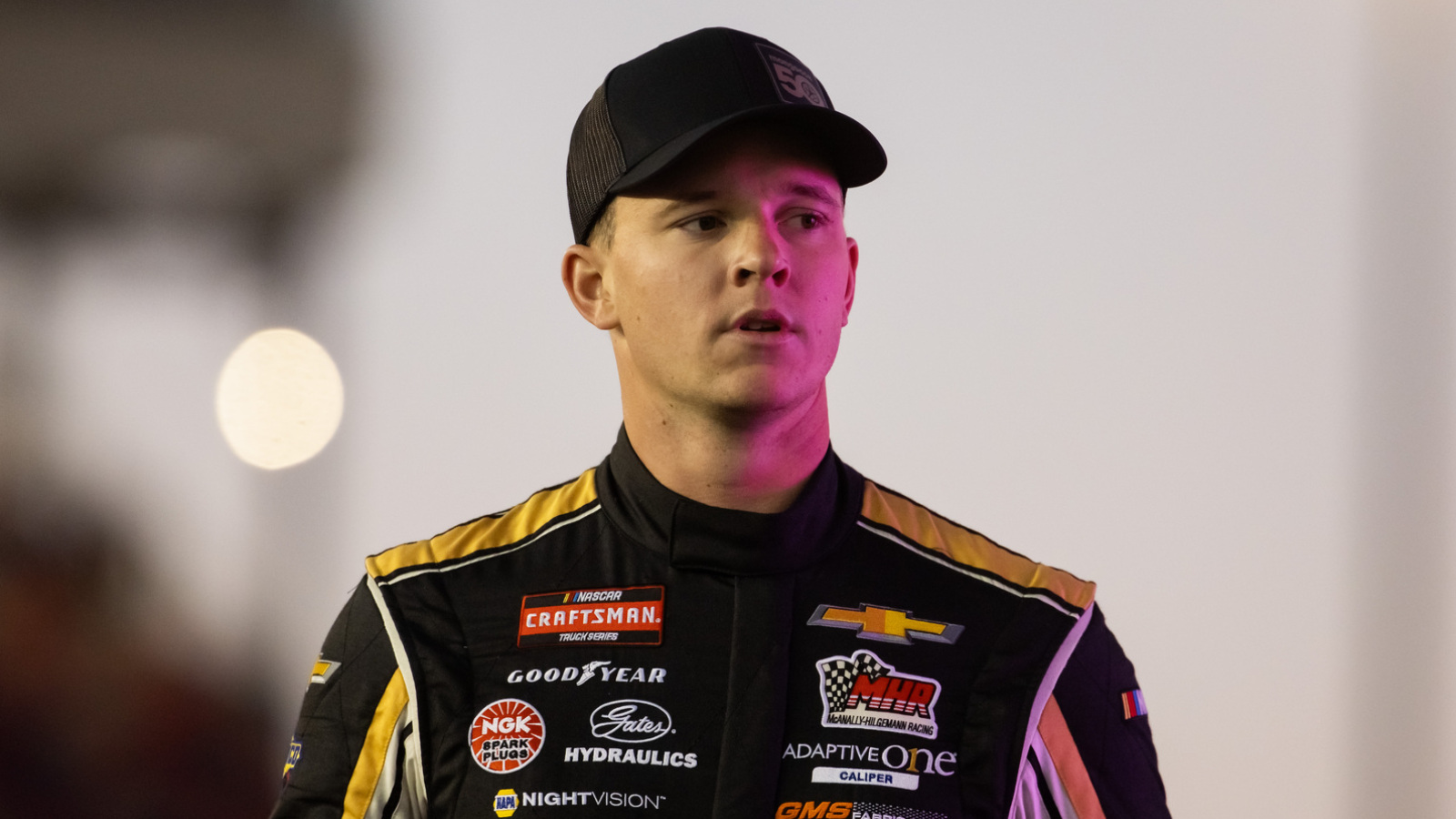 Watch: Jack Wood wins Stage 1 of Truck Series race at Atlanta after crazy move