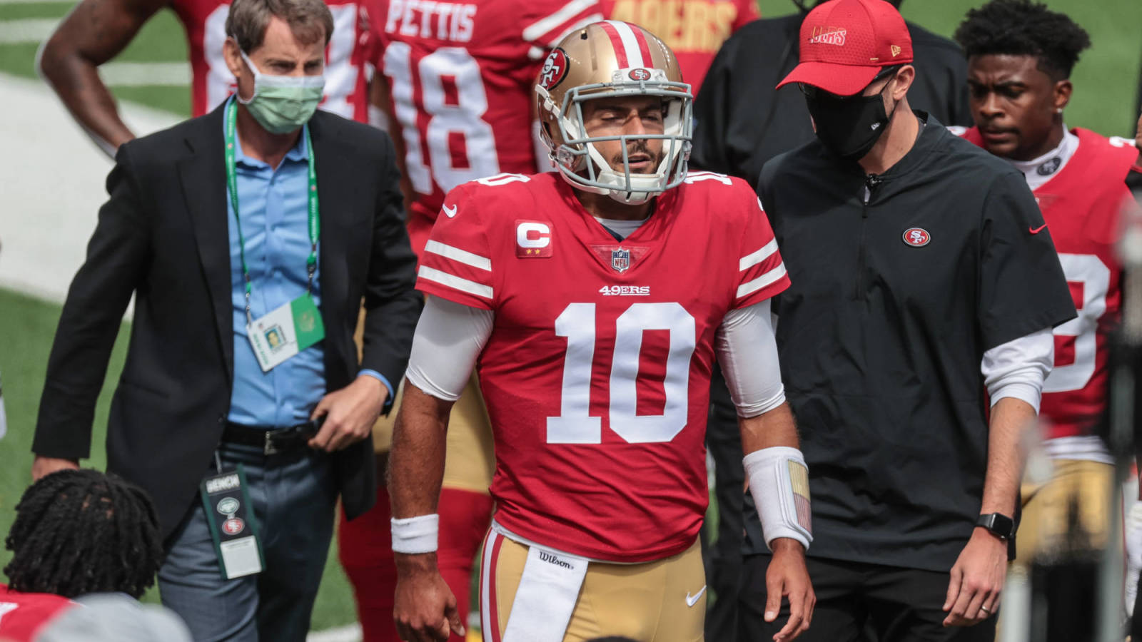 Nfl To Look Into Metlife Stadium After 49ers Injuries Yardbarker