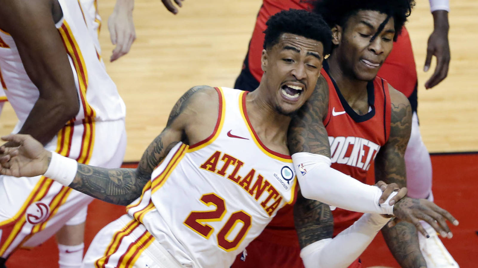 Hawks' John Collins out at least a week with ankle injury