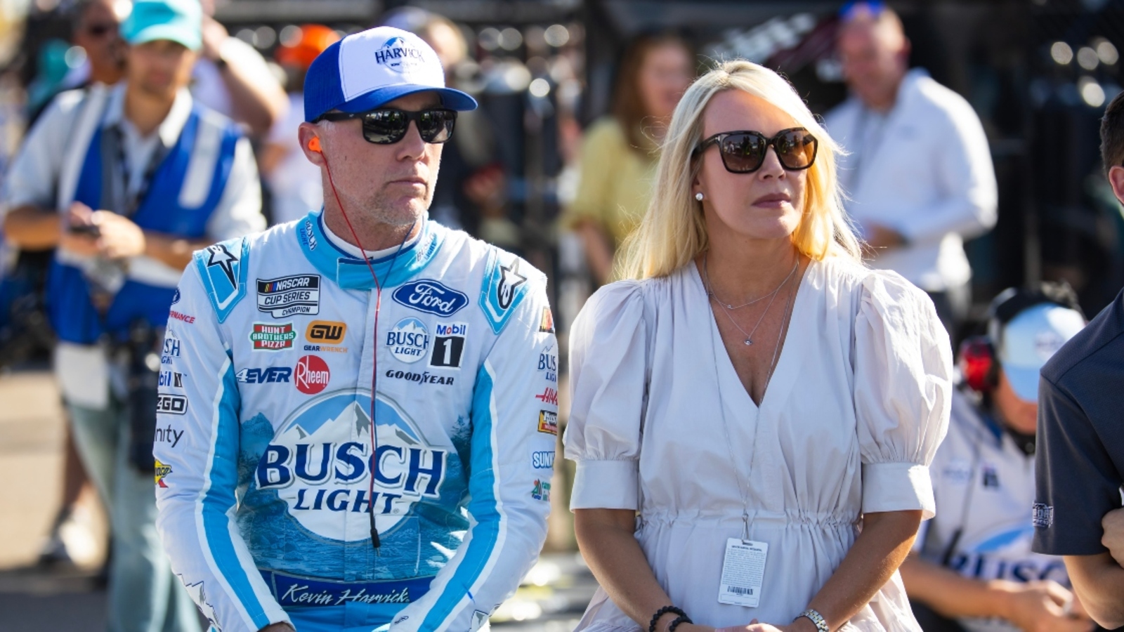 Kevin Harvick’s wife reacts to news of his return to a Cup car at North Wilkesboro