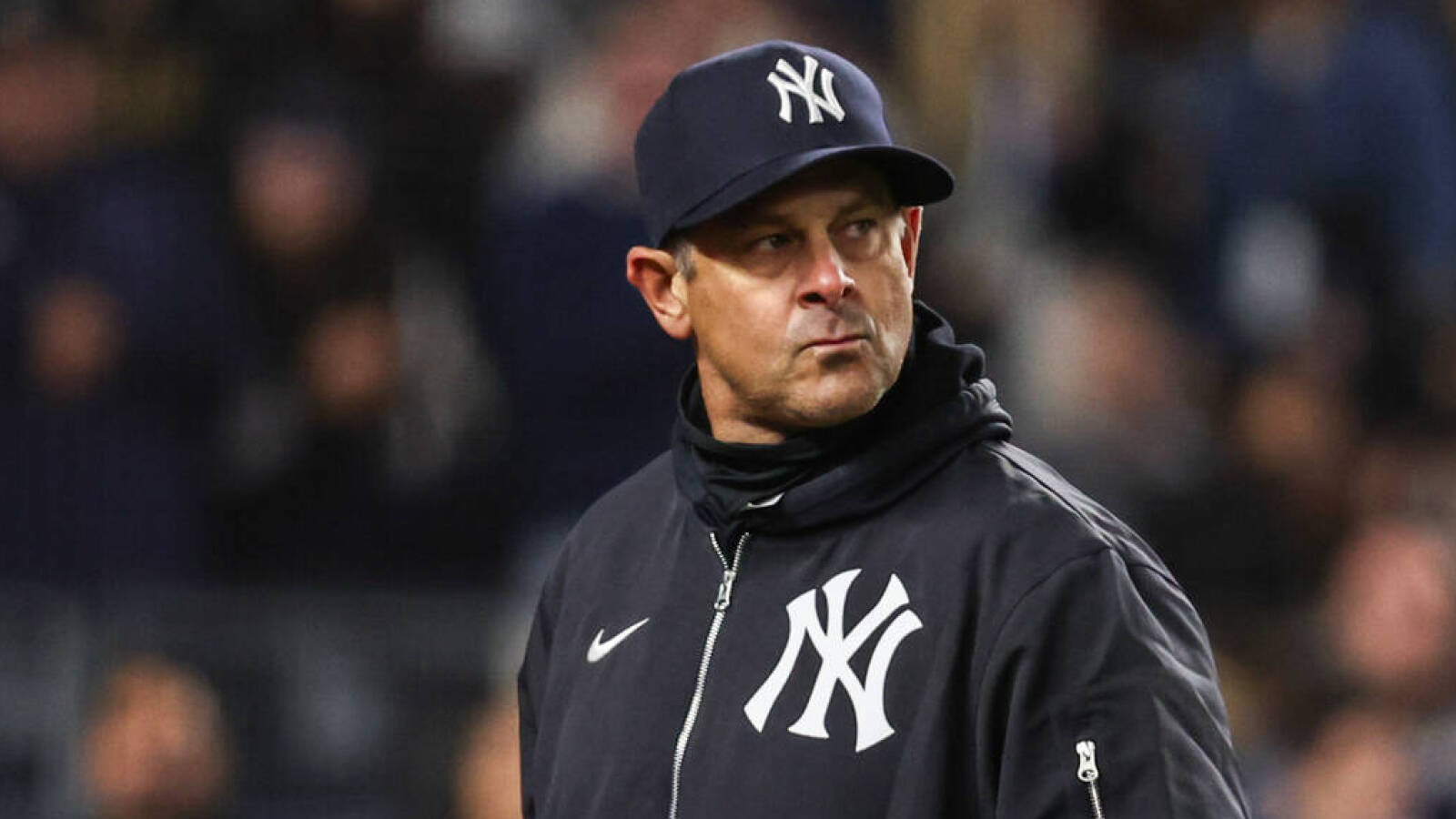 Aaron Boone comes to the defense of retired umpire Angel Hernandez
