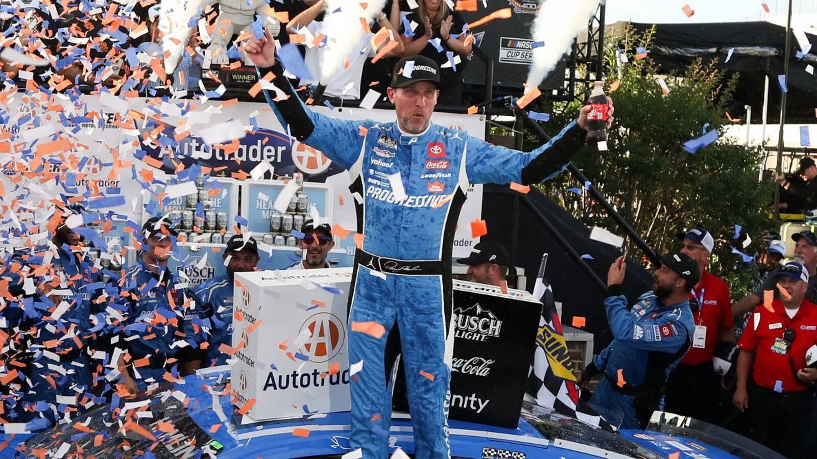 Denny Hamlin 'Praying for a Mistake Free Race' Heading Into Kansas This Sunday