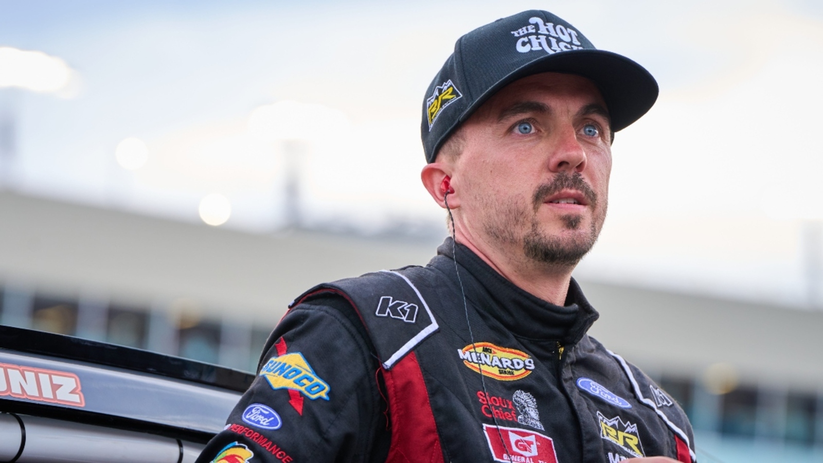 Frankie Muniz teases Daytona plans after working on simulator with Cole Custer