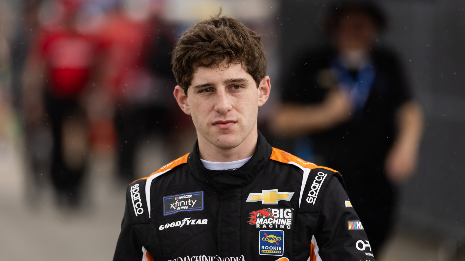 Nick Sanchez earns first career NASCAR Xfinity Series win in wild race at EchoPark Speedway