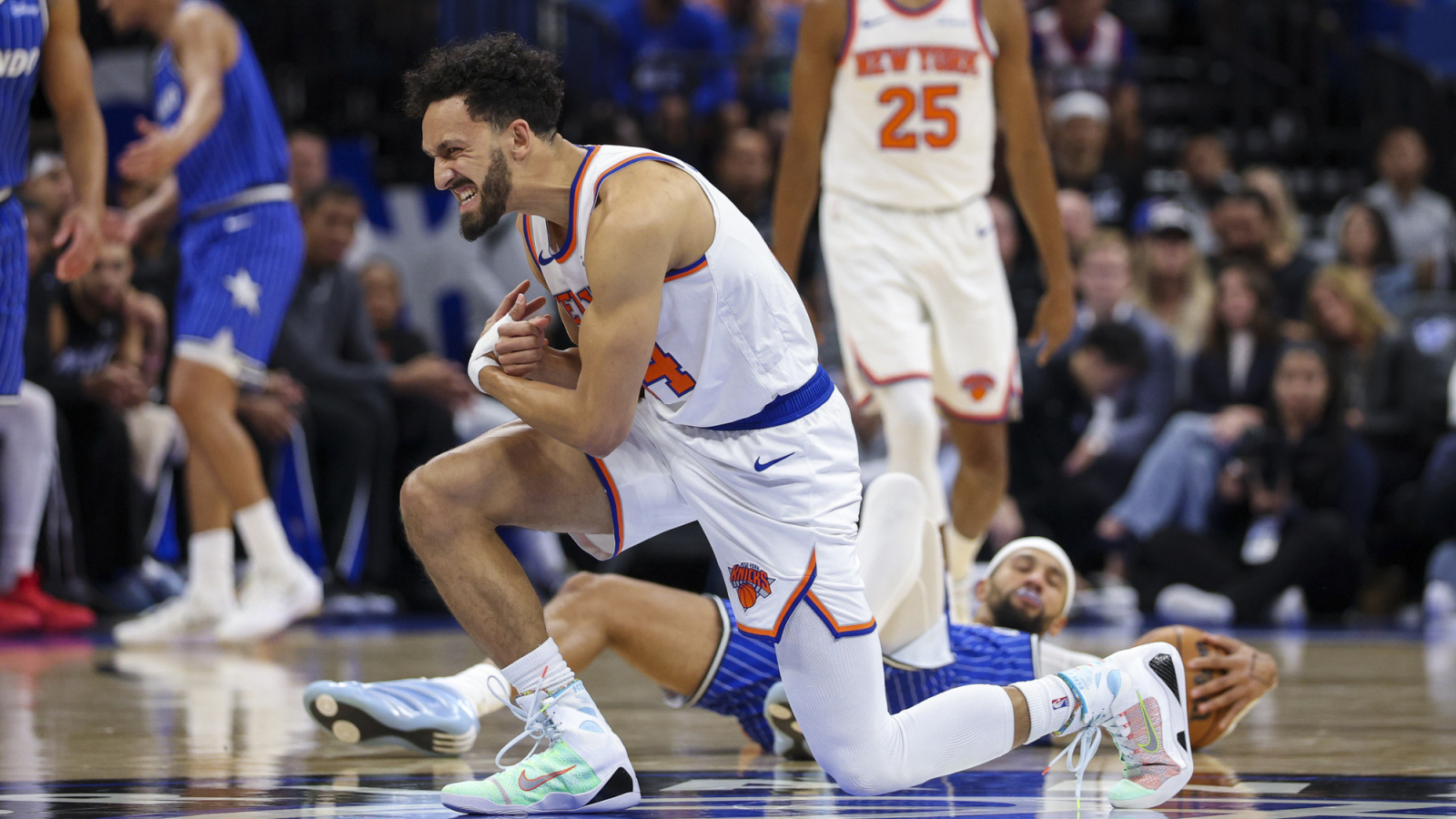 Landry Shamet's injury interrupts strong start to season, but it could've been worse for Knicks
